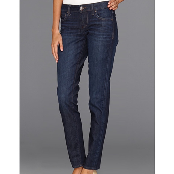 Kut From The Kloth Diana Skinny Jean Size 12 Dark - Picture 2 of 7